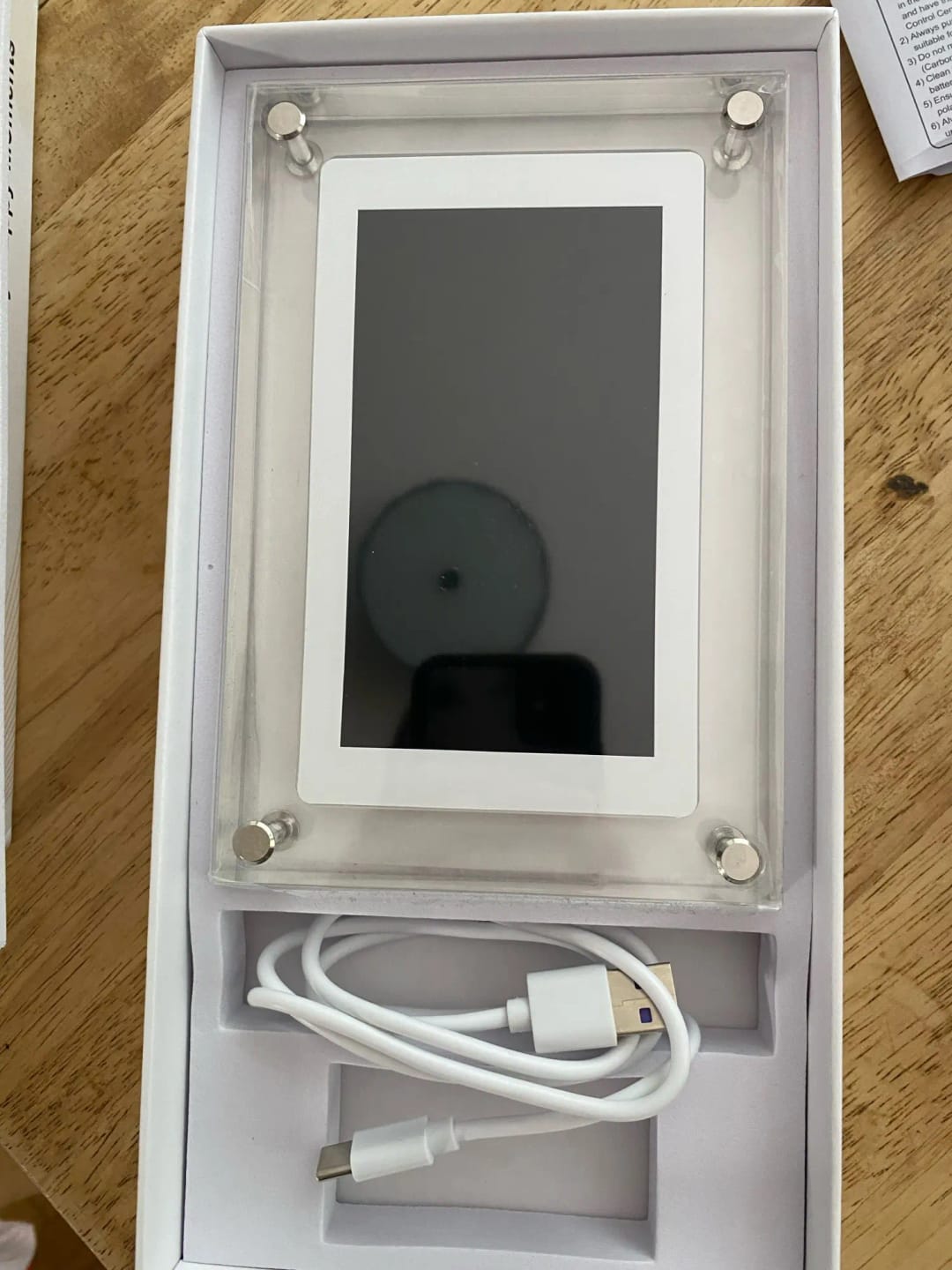 Acrylic Motion Video Frame