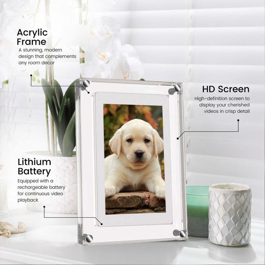 Acrylic Motion Video Frame