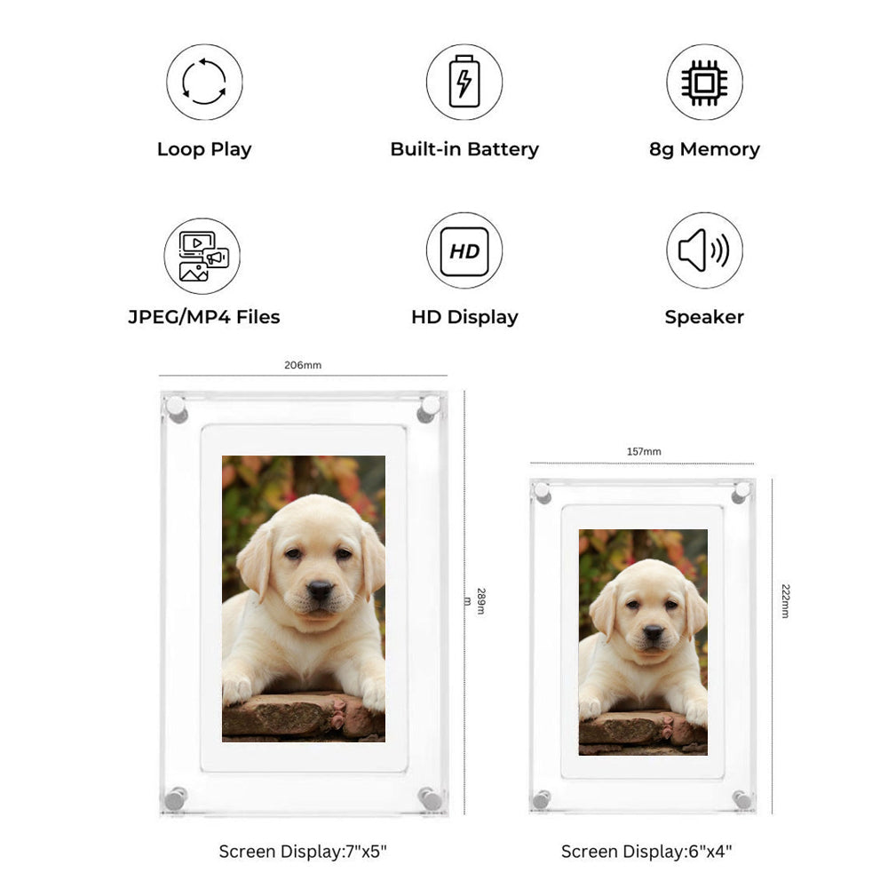 Acrylic Motion Video Frame